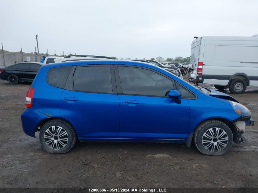 2008 Honda Fit VIN: JHMGD37428S800049 Lot: 12000506