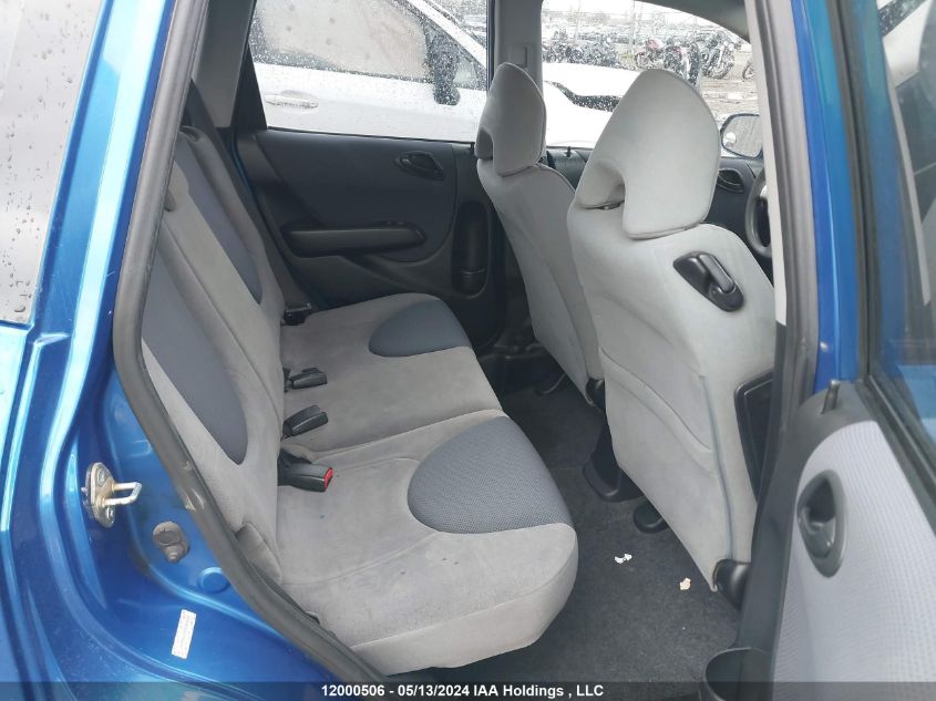 2008 Honda Fit VIN: JHMGD37428S800049 Lot: 12000506