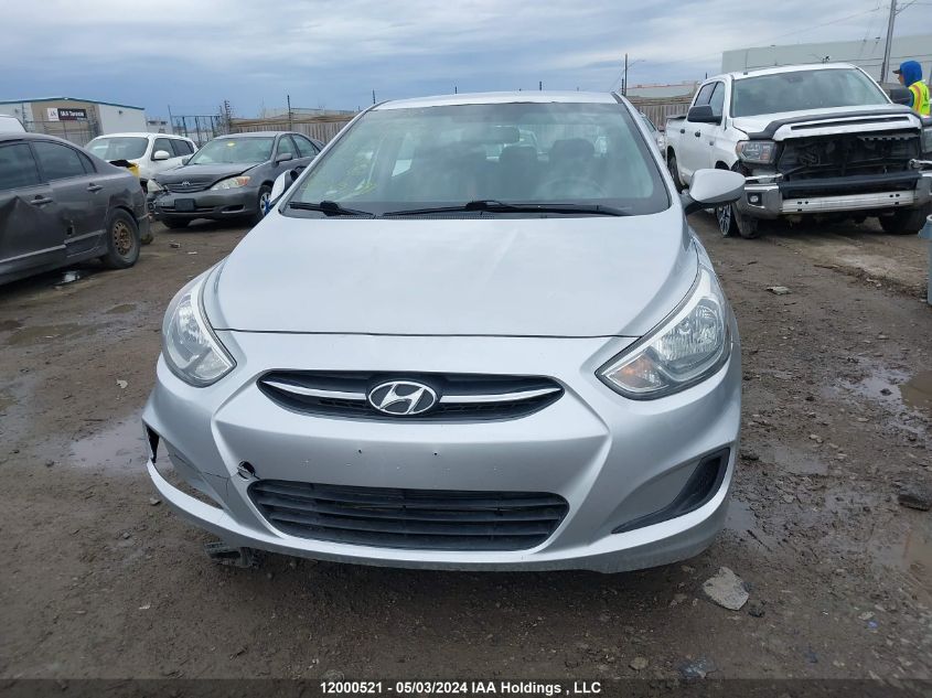 2015 Hyundai Accent Gls VIN: KMHCT4AE6FU827729 Lot: 12000521