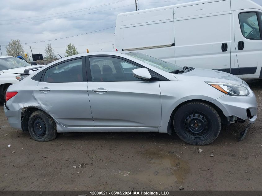 2015 Hyundai Accent Gls VIN: KMHCT4AE6FU827729 Lot: 12000521