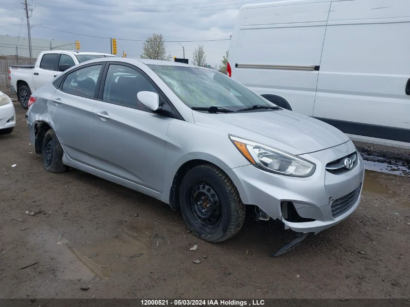 2015 Hyundai Accent Gls VIN: KMHCT4AE6FU827729 Lot: 12000521