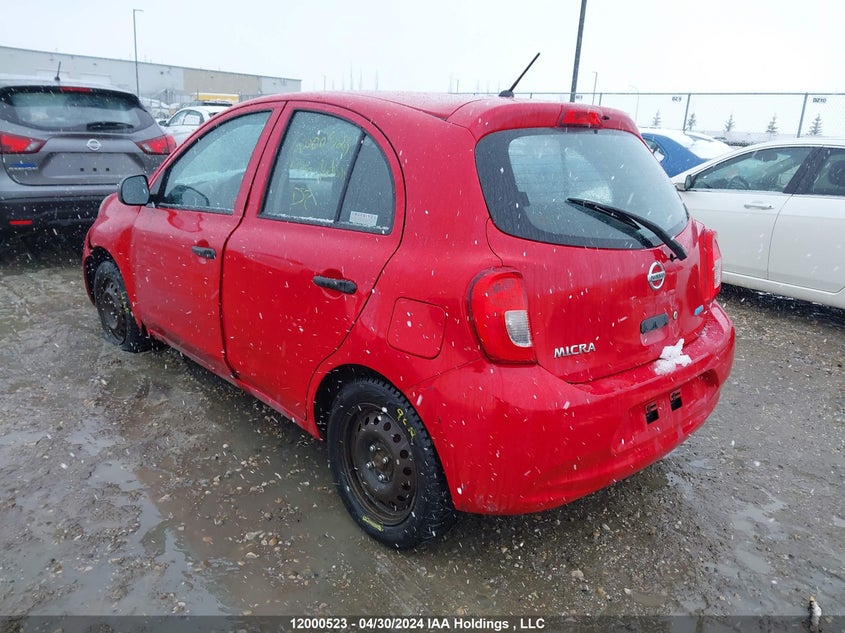 2015 Nissan Micra VIN: 3N1CK3CP6FL212739 Lot: 12000523