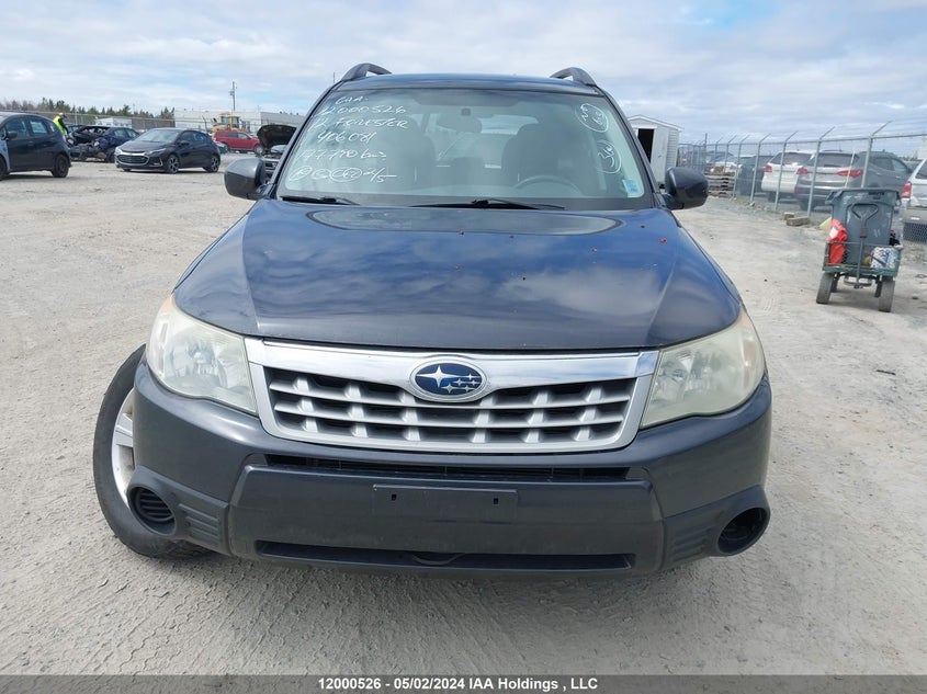 2012 Subaru Forester 2.5X VIN: JF2SHCBC3CH406081 Lot: 12000526