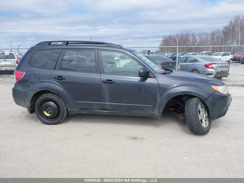 2012 Subaru Forester 2.5X VIN: JF2SHCBC3CH406081 Lot: 12000526