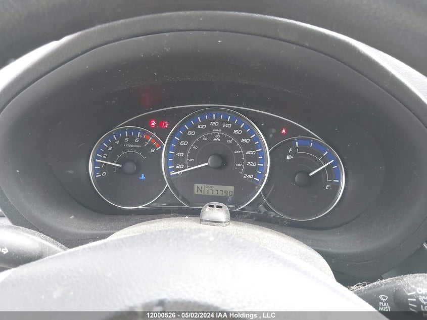 2012 Subaru Forester 2.5X VIN: JF2SHCBC3CH406081 Lot: 12000526