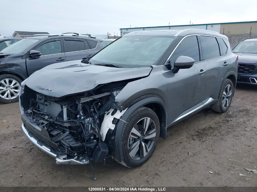 2023 Nissan Rogue Platinum VIN: JN8BT3DD2PW323590 Lot: 12000531