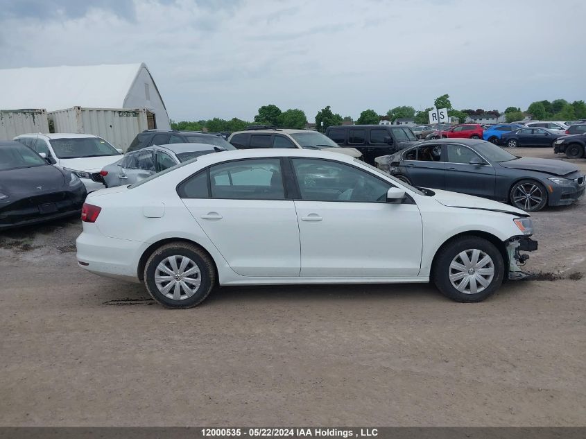 2017 Volkswagen Jetta VIN: 3VW2B7AJ2HM385084 Lot: 12000535