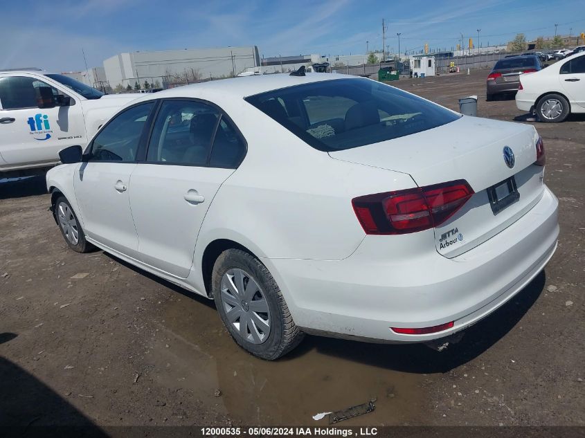 2017 Volkswagen Jetta VIN: 3VW2B7AJ2HM385084 Lot: 12000535