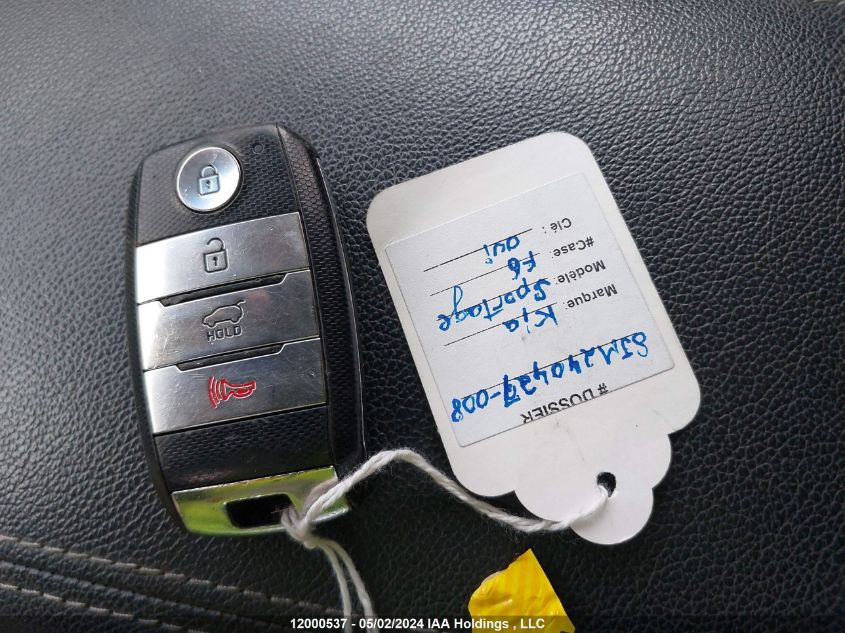 2018 Kia Sportage VIN: KNDPNCAC3J7481770 Lot: 12000537