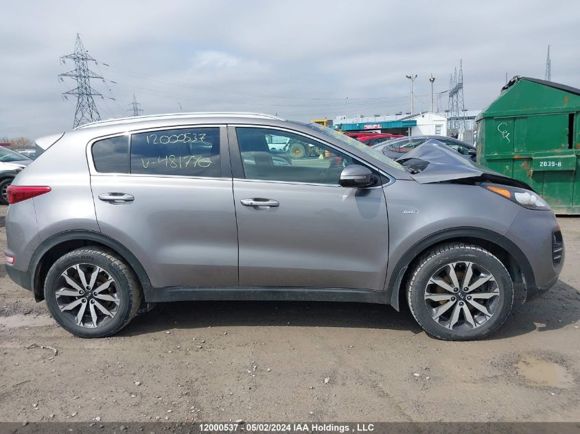 2018 Kia Sportage VIN: KNDPNCAC3J7481770 Lot: 12000537