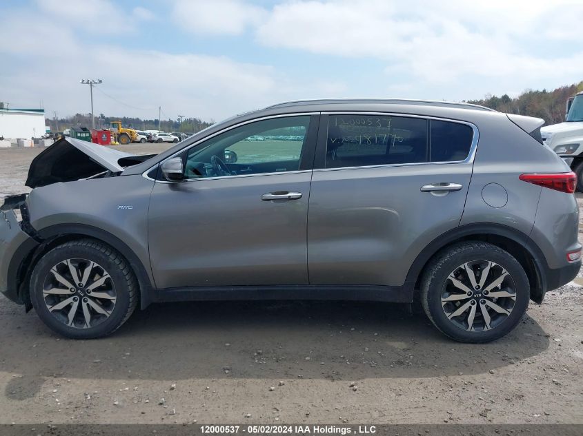 2018 Kia Sportage VIN: KNDPNCAC3J7481770 Lot: 12000537