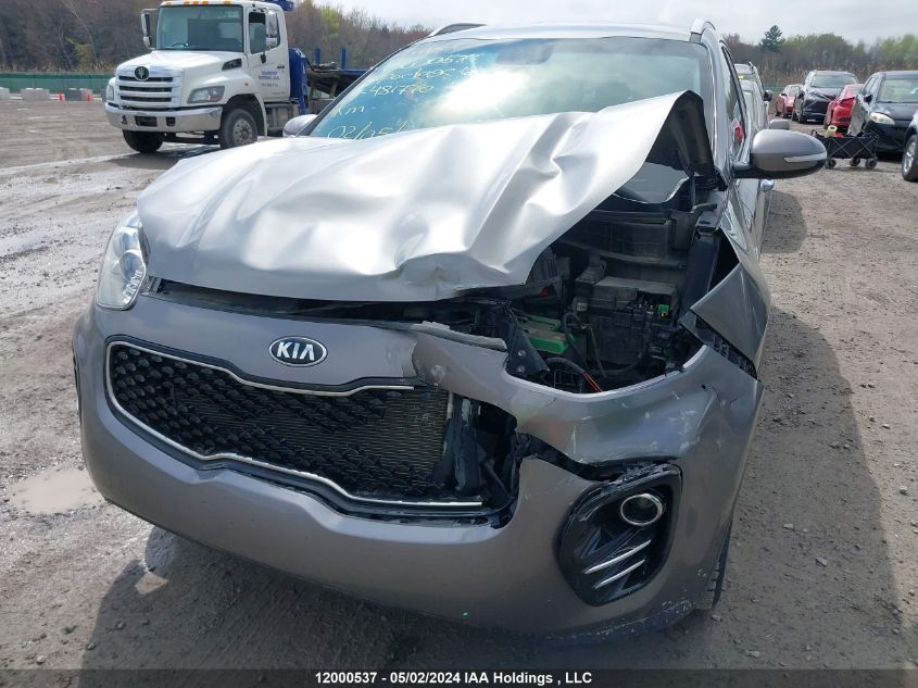 2018 Kia Sportage VIN: KNDPNCAC3J7481770 Lot: 12000537