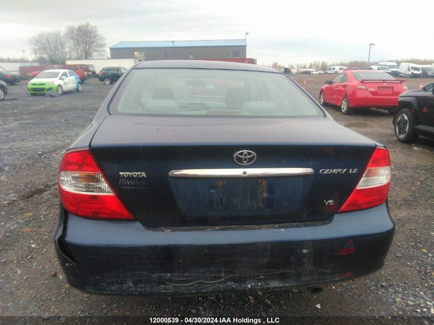 2003 Toyota Camry VIN: JTDBF32K430100162 Lot: 12000539