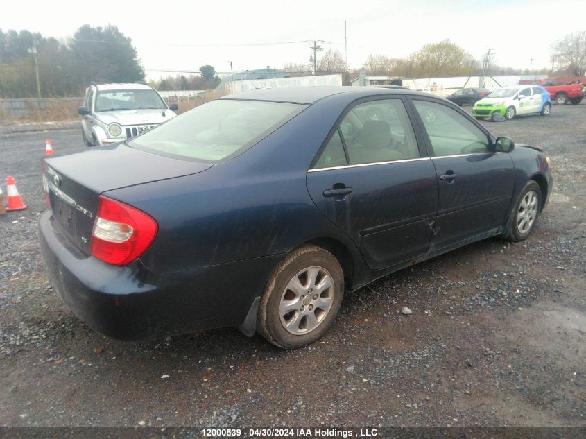 2003 Toyota Camry VIN: JTDBF32K430100162 Lot: 12000539