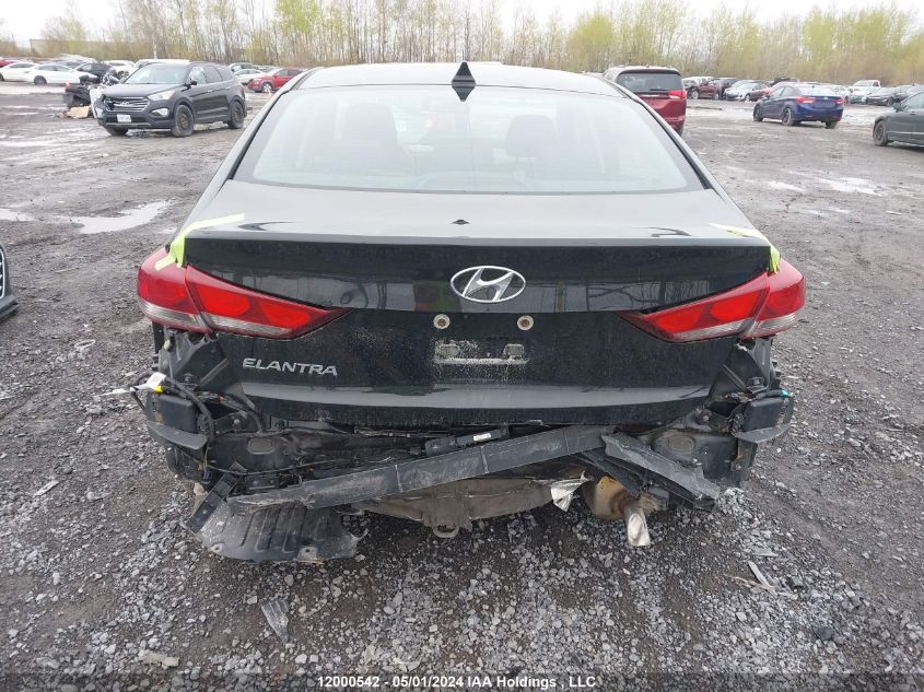 2018 Hyundai Elantra Sel/Value/Limited VIN: KMHD84LFXJU642281 Lot: 12000542