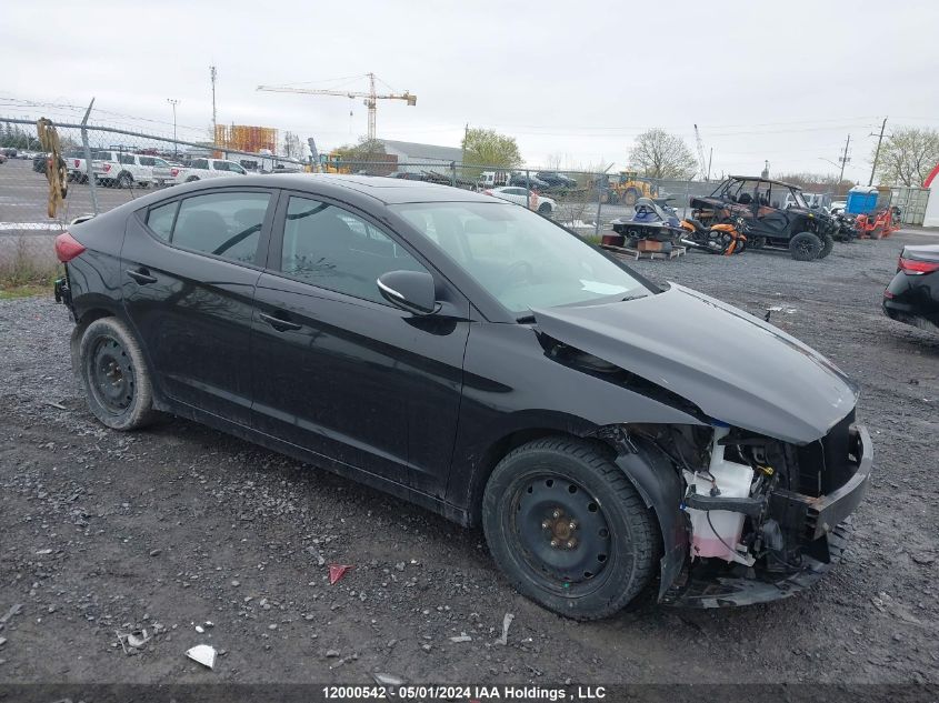 2018 Hyundai Elantra Sel/Value/Limited VIN: KMHD84LFXJU642281 Lot: 12000542