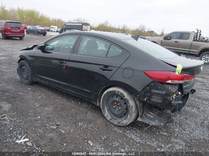 2018 Hyundai Elantra Sel/Value/Limited VIN: KMHD84LFXJU642281 Lot: 12000542