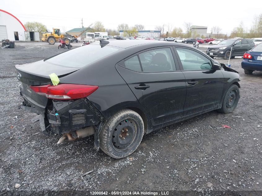 2018 Hyundai Elantra Sel/Value/Limited VIN: KMHD84LFXJU642281 Lot: 12000542