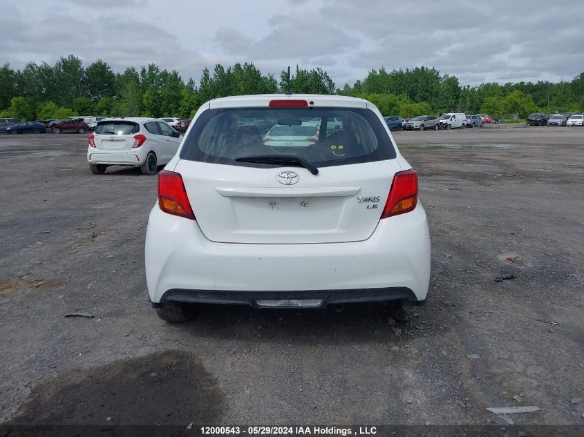 2015 Toyota Yaris Le/Se VIN: VNKKTUD35FA054870 Lot: 12000543