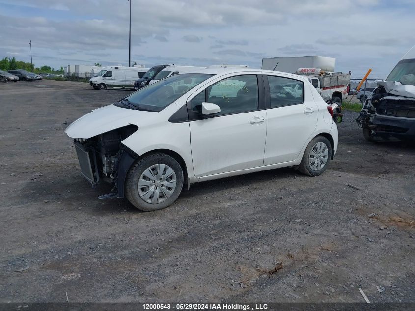 2015 Toyota Yaris Le/Se VIN: VNKKTUD35FA054870 Lot: 12000543