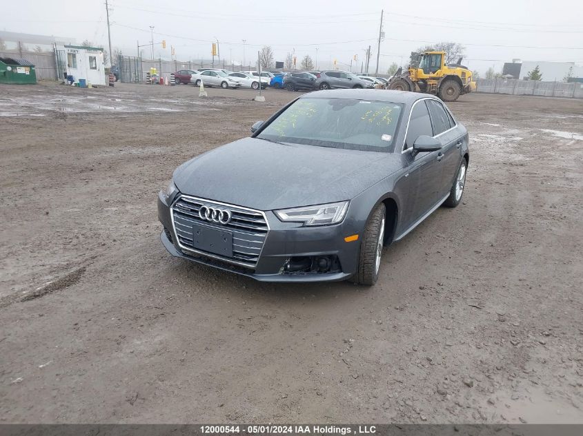 2017 Audi A4 VIN: WAUFNAF48HN028233 Lot: 12000544