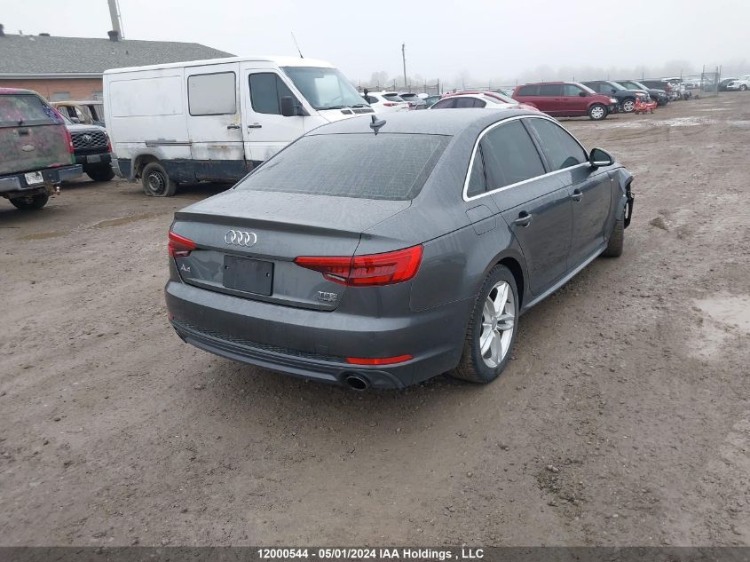 2017 Audi A4 VIN: WAUFNAF48HN028233 Lot: 12000544