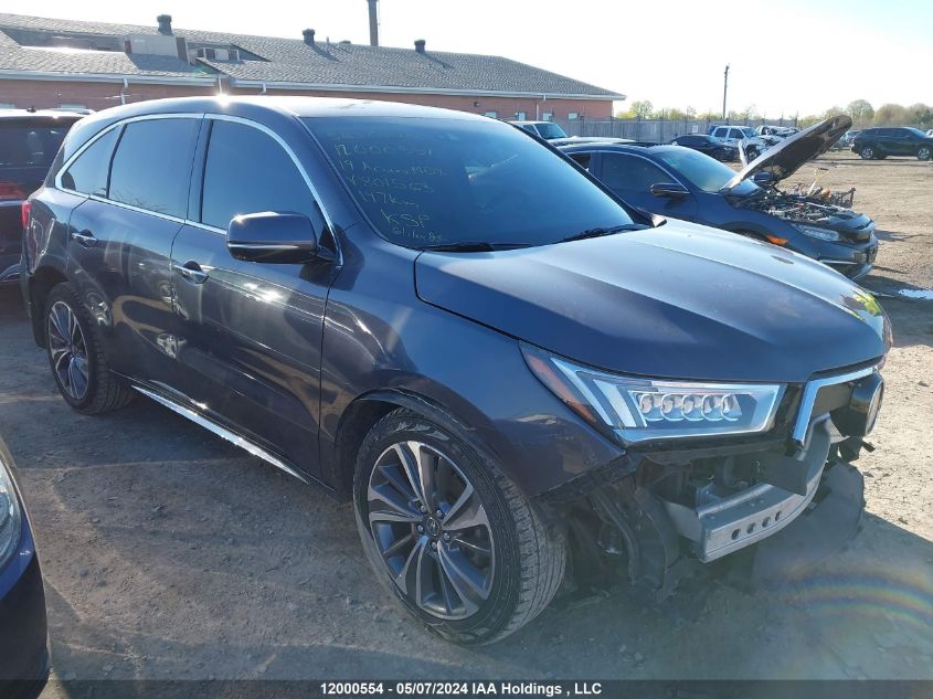 2019 Acura Mdx Technology VIN: 5J8YD4H43KL801563 Lot: 12000554