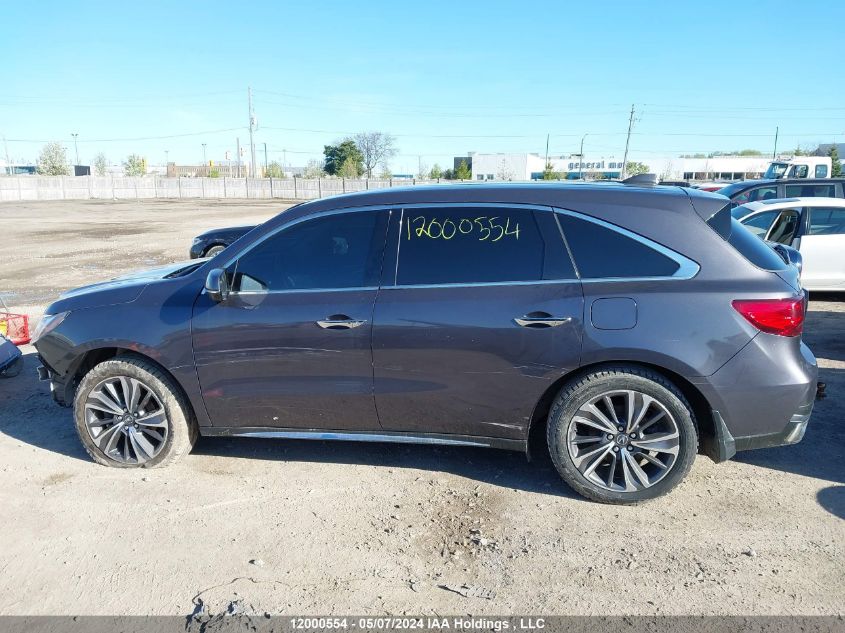 2019 Acura Mdx Technology VIN: 5J8YD4H43KL801563 Lot: 12000554