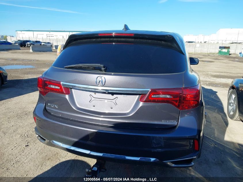 2019 Acura Mdx Technology VIN: 5J8YD4H43KL801563 Lot: 12000554