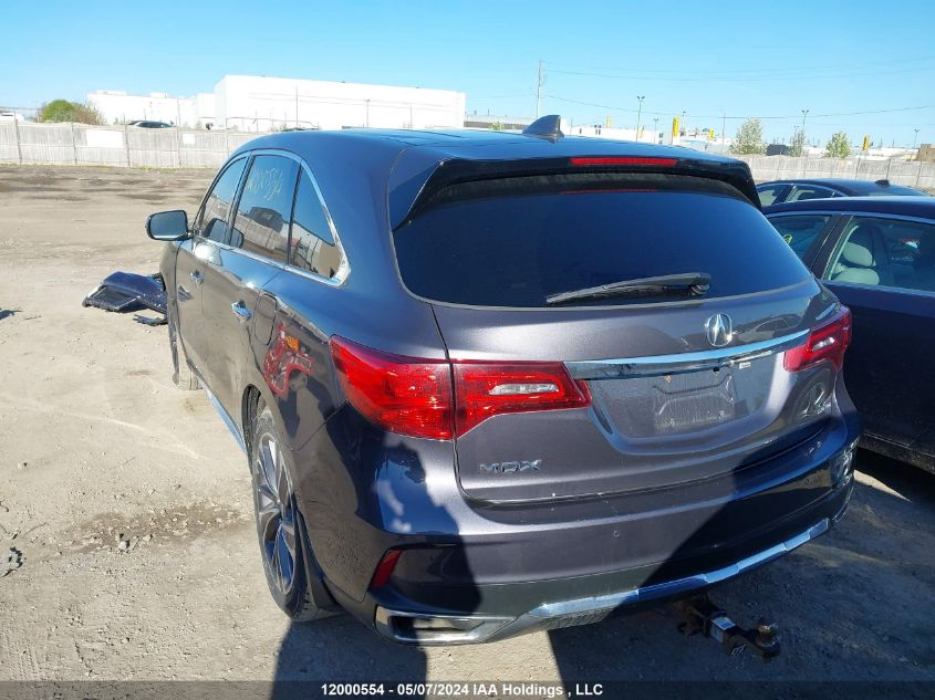 2019 Acura Mdx Technology VIN: 5J8YD4H43KL801563 Lot: 12000554