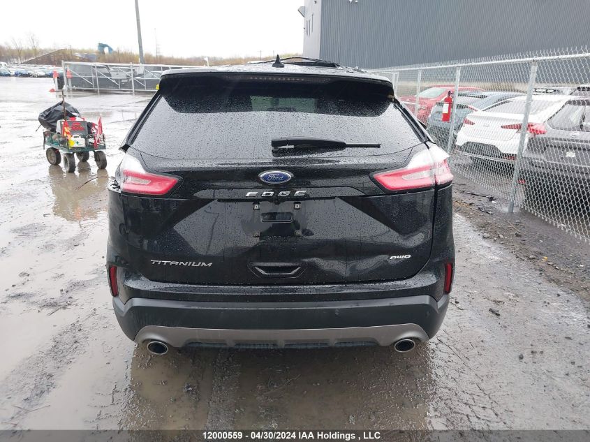 2022 Ford Edge Titanium VIN: 2FMPK4K93NBA79810 Lot: 12000559