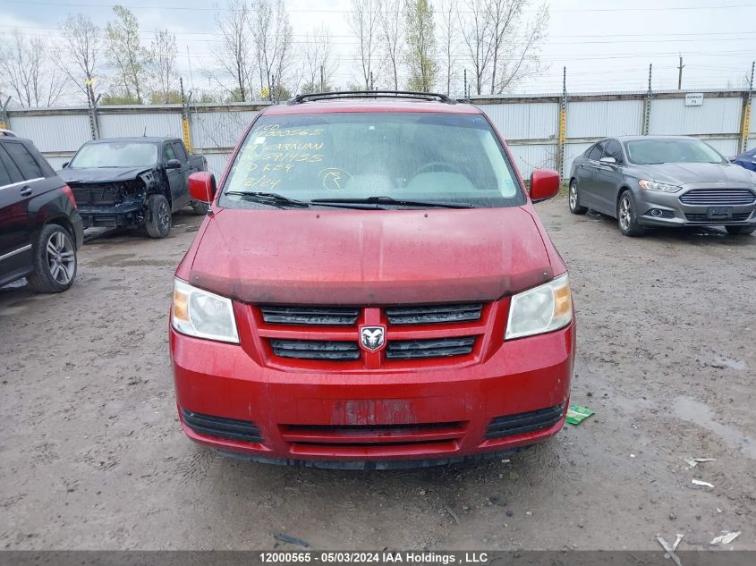 2009 Dodge Grand Caravan Se VIN: 2D8HN44E49R591455 Lot: 12000565