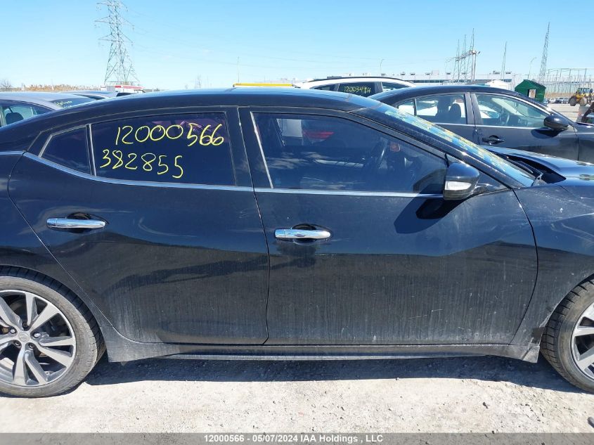 2016 Nissan Maxima 3.5S/Sv/Sl/Sr/Plat VIN: 1N4AA6AP4GC382855 Lot: 12000566