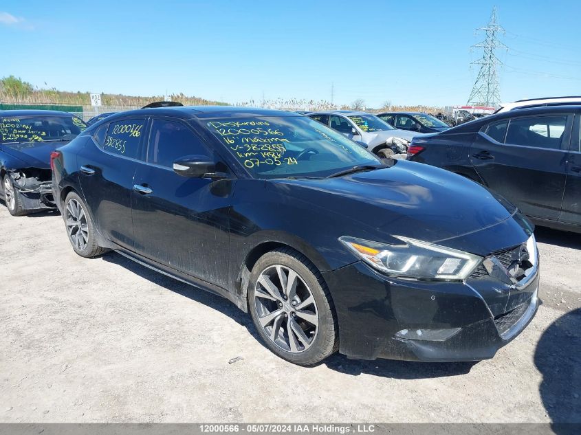 2016 Nissan Maxima 3.5S/Sv/Sl/Sr/Plat VIN: 1N4AA6AP4GC382855 Lot: 12000566