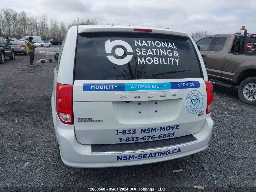 2019 Dodge Grand Caravan Se VIN: 2C4RDGBG5KR791892 Lot: 12000568