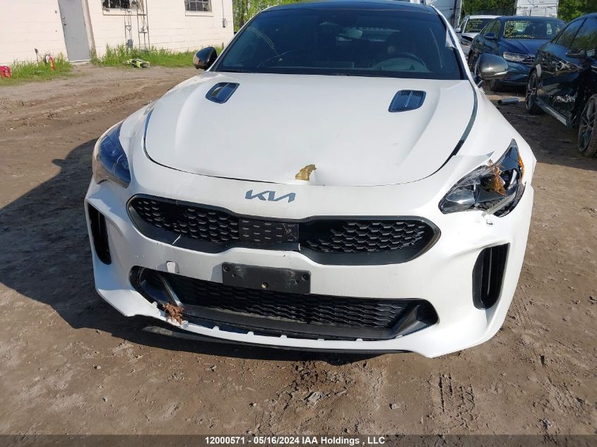 2022 Kia Stinger VIN: KNAE55LC5N6102759 Lot: 12000571