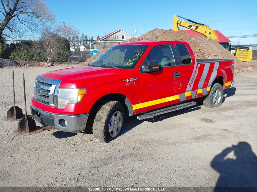 2013 Ford F150 Super Cab VIN: 1FTEX1EM4DFD28107 Lot: 12000573