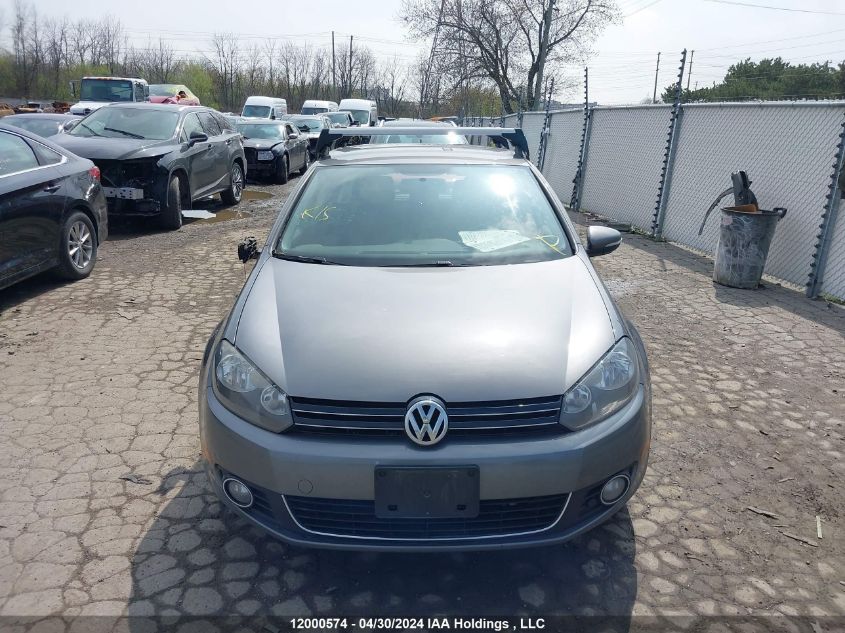 2011 Volkswagen Golf VIN: WVWNM7AJ2BW042518 Lot: 12000574