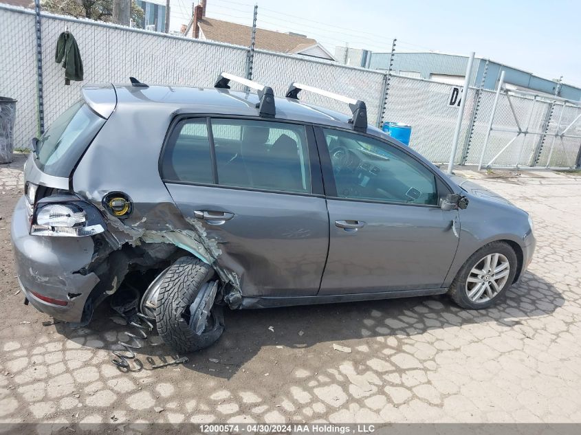 2011 Volkswagen Golf VIN: WVWNM7AJ2BW042518 Lot: 12000574