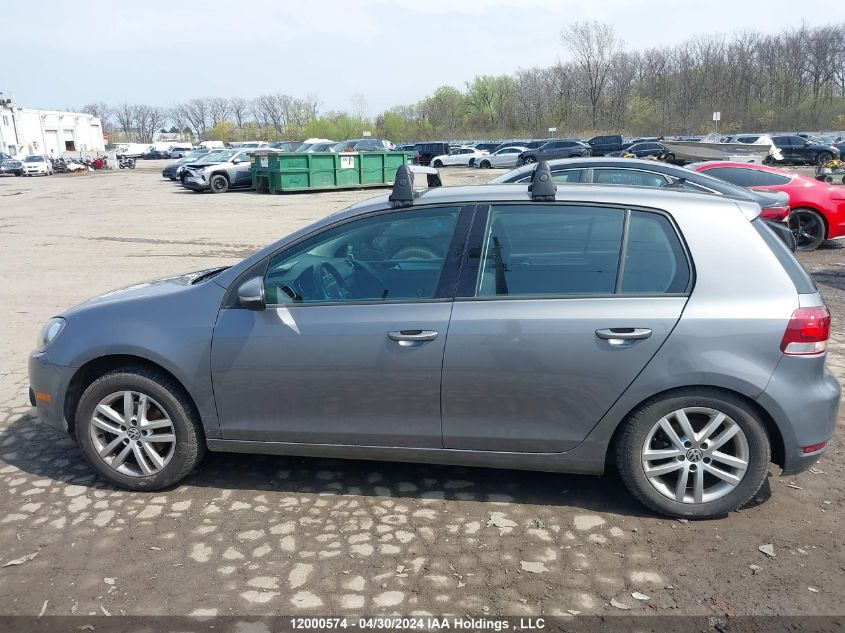 2011 Volkswagen Golf VIN: WVWNM7AJ2BW042518 Lot: 12000574