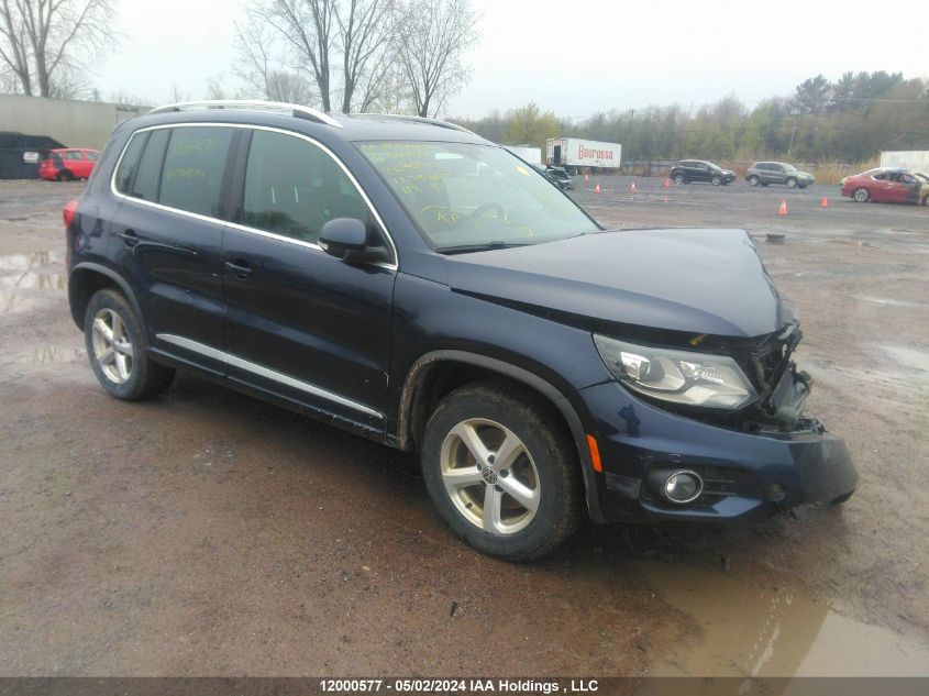 2017 Volkswagen Tiguan VIN: WVGLV7AX8HK040891 Lot: 12000577