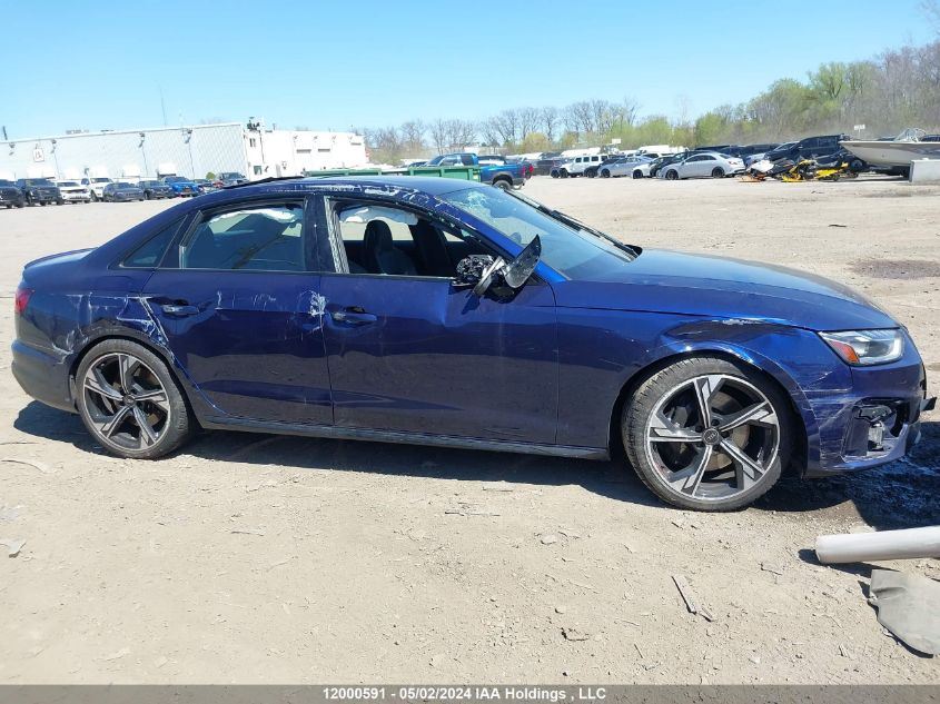 2023 Audi S4 VIN: WAUC4AF40PA050660 Lot: 12000591