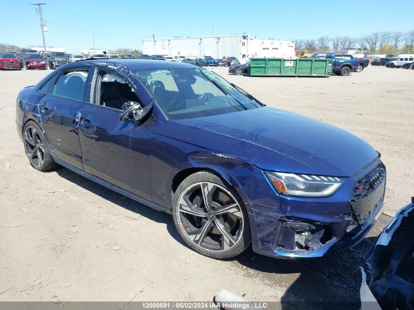 2023 Audi S4 VIN: WAUC4AF40PA050660 Lot: 12000591