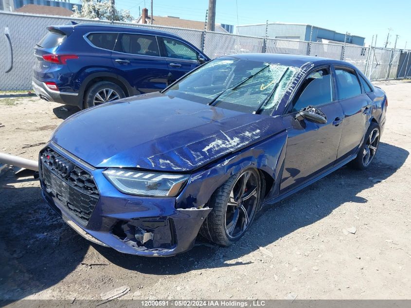 2023 Audi S4 VIN: WAUC4AF40PA050660 Lot: 12000591