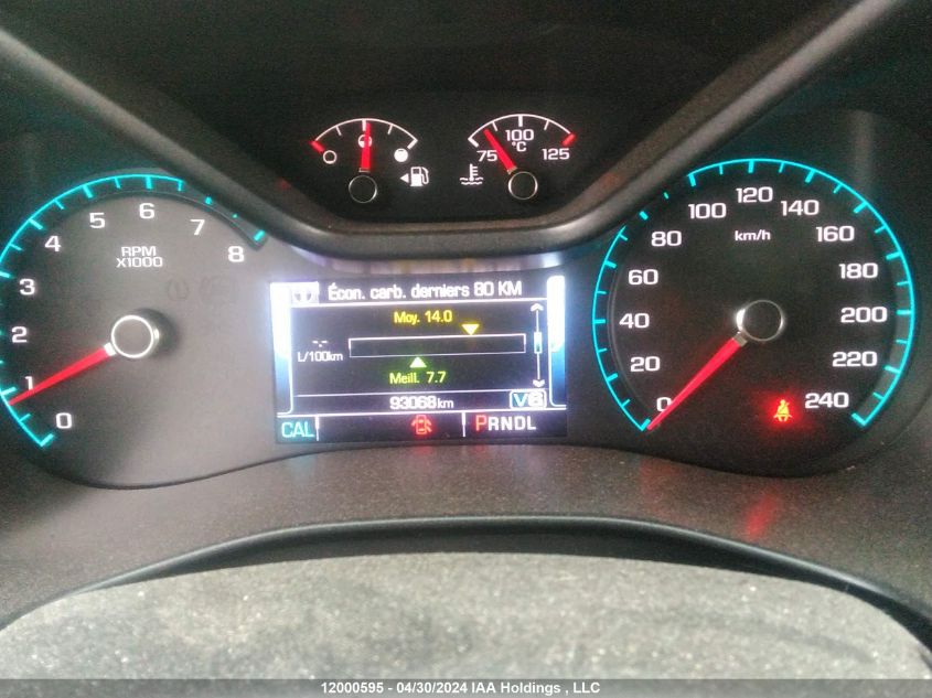 2017 GMC Canyon Denali VIN: 1GTG6EEN1H1278104 Lot: 12000595