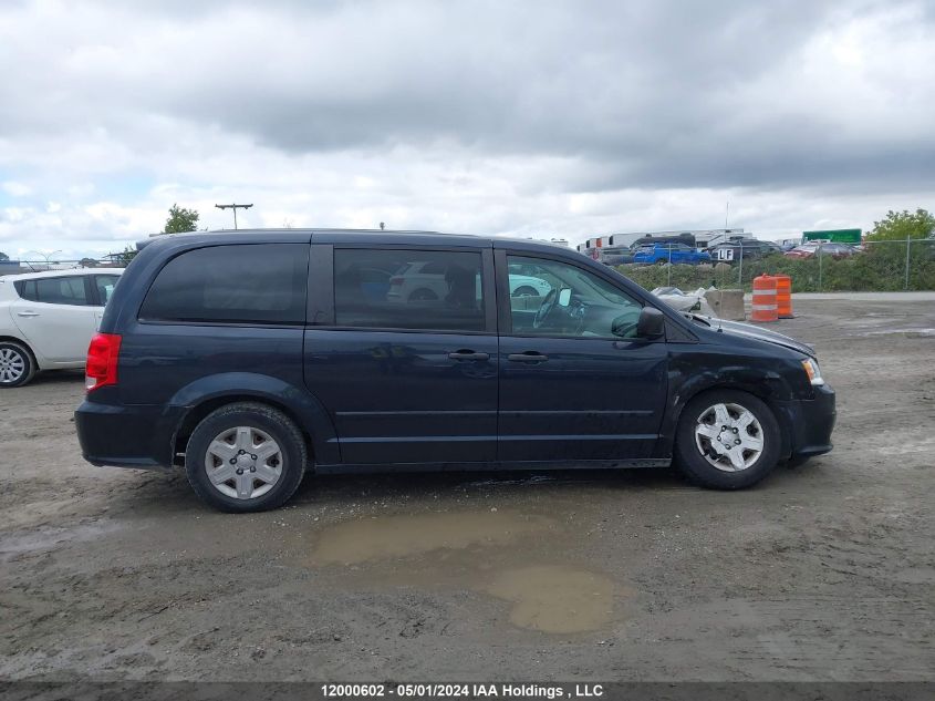 2013 Dodge Grand Caravan Se VIN: 2C4RDGBG1DR641345 Lot: 12000602