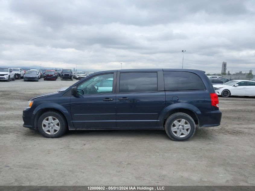 2013 Dodge Grand Caravan Se VIN: 2C4RDGBG1DR641345 Lot: 12000602