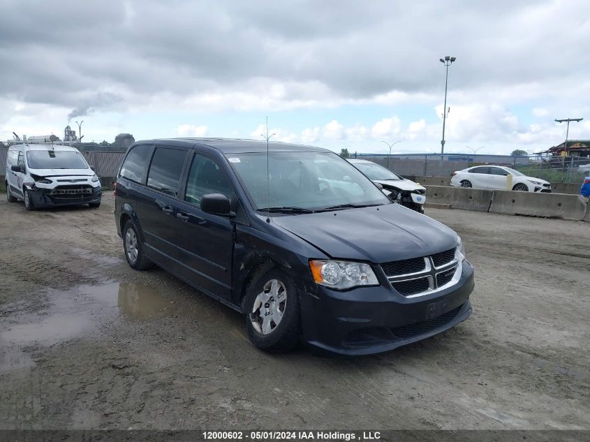 2013 Dodge Grand Caravan Se VIN: 2C4RDGBG1DR641345 Lot: 12000602