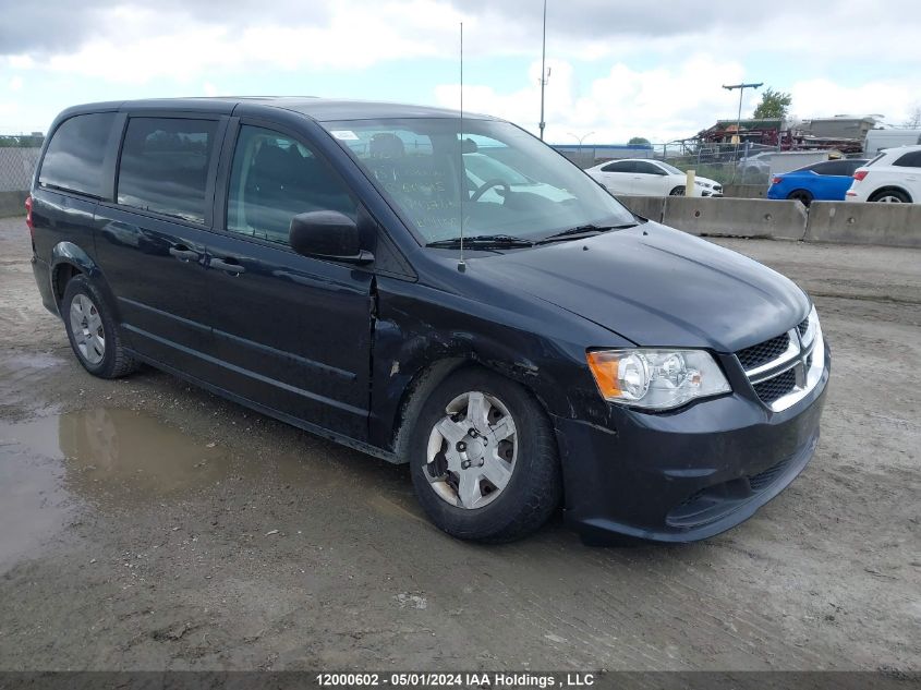 2013 Dodge Grand Caravan Se VIN: 2C4RDGBG1DR641345 Lot: 12000602