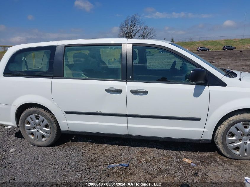 2016 Dodge Caravan VIN: 2C4RDGBG5GR332305 Lot: 12000610